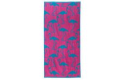 Flamingo Single Beach Towel